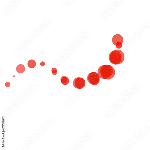 Fototapeta Brush circle 