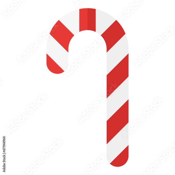 Fototapeta Candy icon in flat style. Suitable for logo, web, graphic design, illustration, sticker, books, etc.