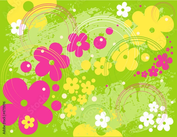 Fototapeta Vector Floral Pattern