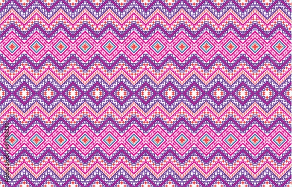 Fototapeta seamless pattern with elements
