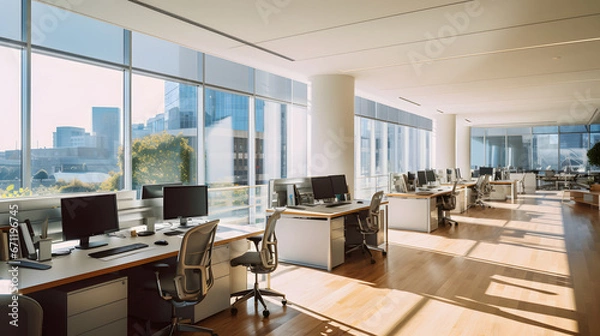 Fototapeta modern office interior