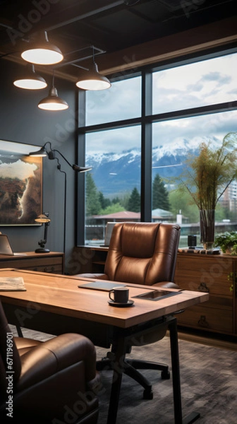 Fototapeta desktop office