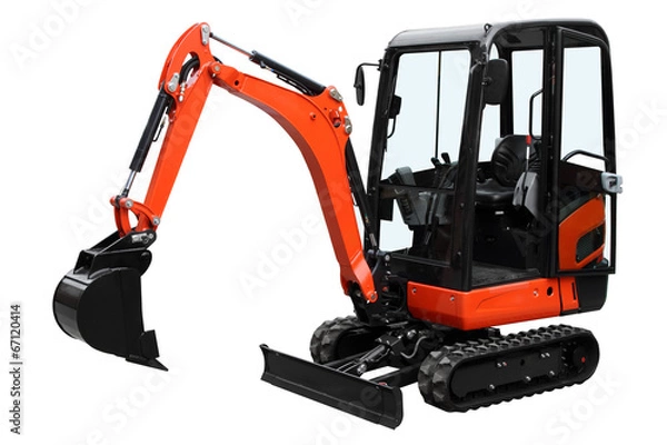 Obraz The modern tractor