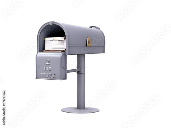 Fototapeta mailbox with letters
