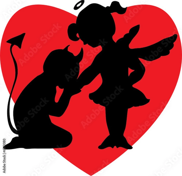 Obraz love illustration