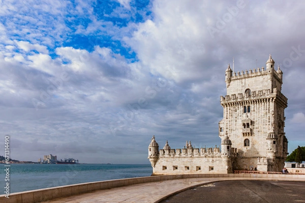 Obraz View of Torre de Belem ( Belem Tower )