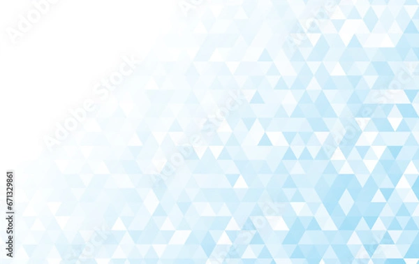 Obraz 水色の幾何学パターン背景素材