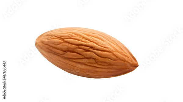 Obraz Almonds on transparent background