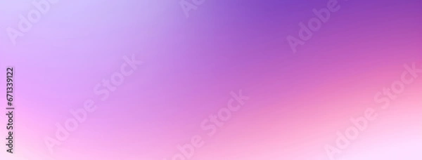 Obraz Vibrant modern smooth purple gradient background banner