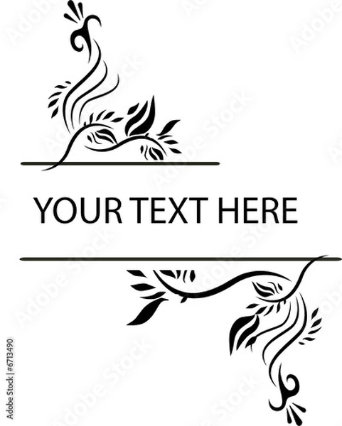 Fototapeta floral background