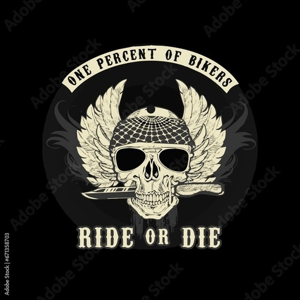 Obraz skull and crossbones