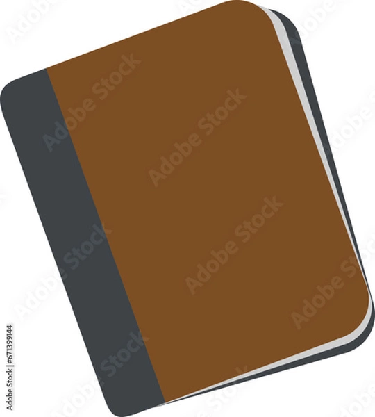 Fototapeta vector book with bookmark