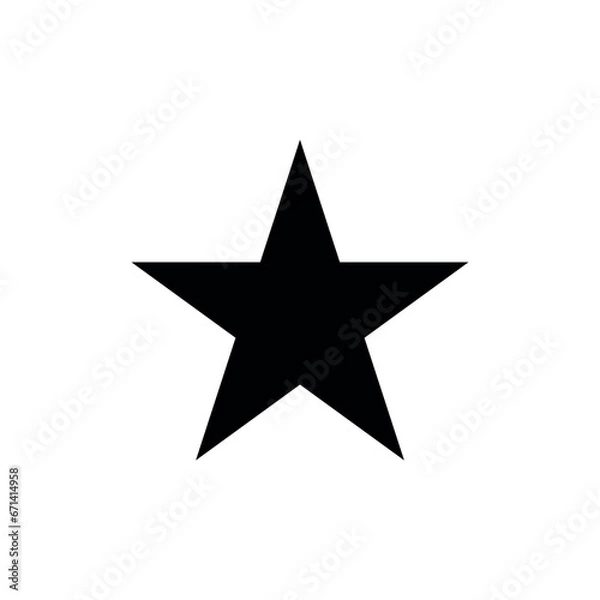 Obraz Star Icon Vector Logo Design Template