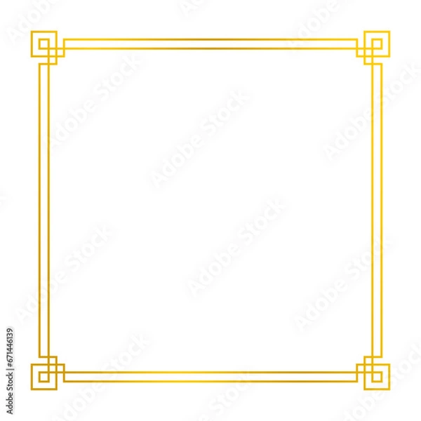 Obraz Chinese boarder frame
