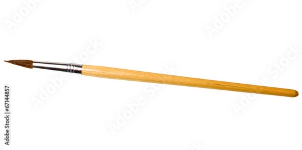 Obraz paint brush on white background