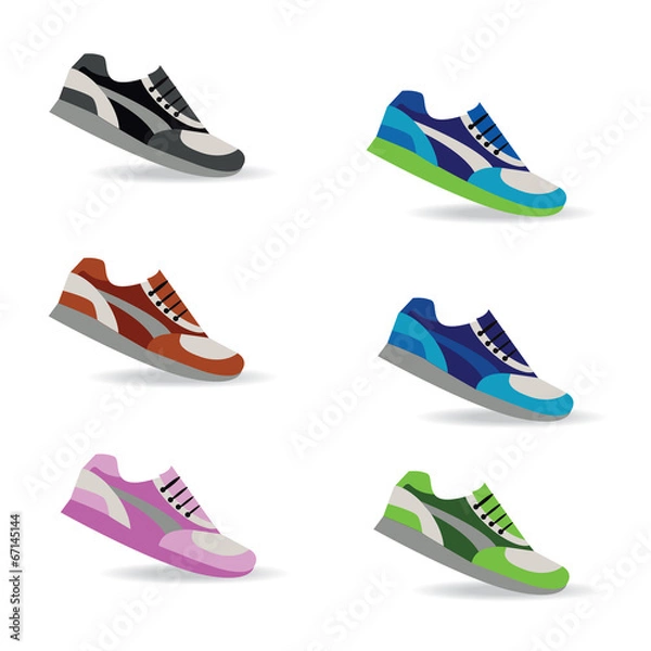 Obraz Six trendy snickers