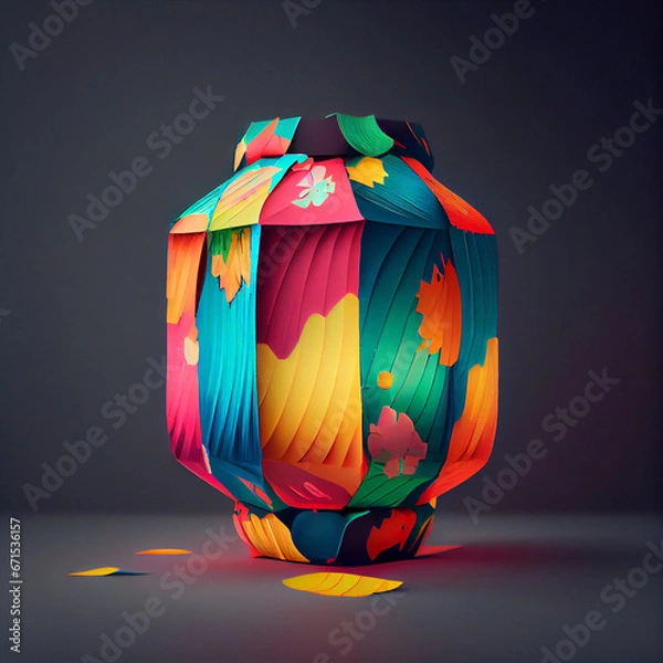 Obraz Colorful Paper Lantern