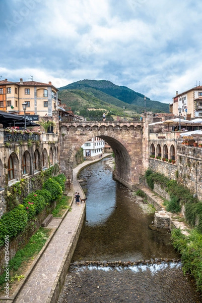 Obraz Potes en Cantabria