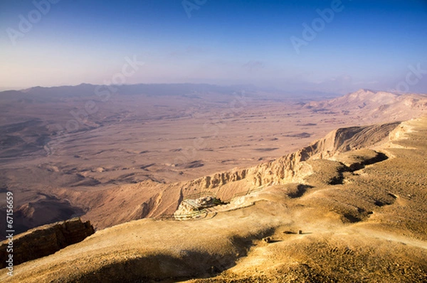 Obraz Crater Mizpe Ramon - Negev desert, Israel