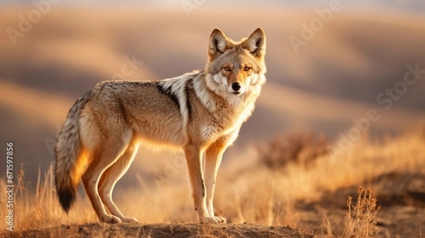 Obraz western coyote