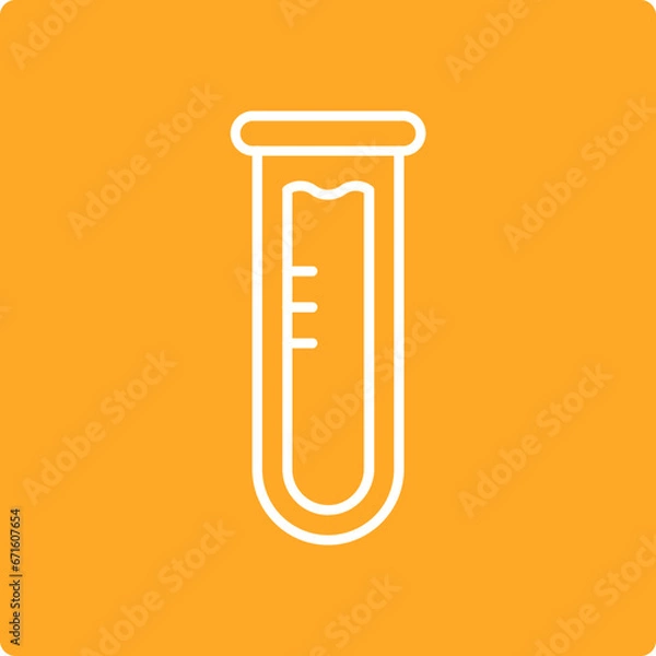 Fototapeta Test Tube Icon