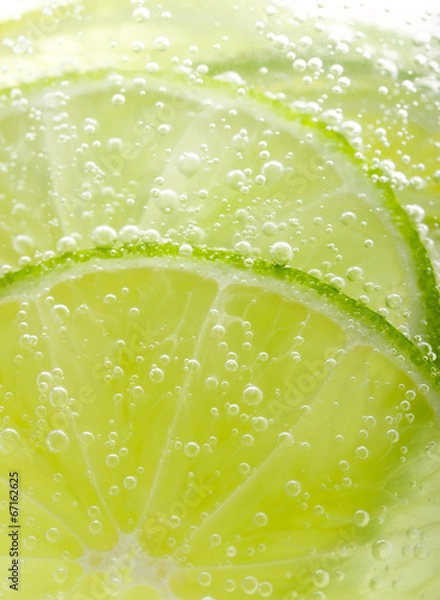 Fototapeta Background with fruit lime