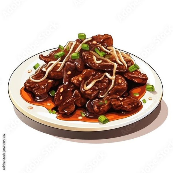 Fototapeta Mongolian Beef