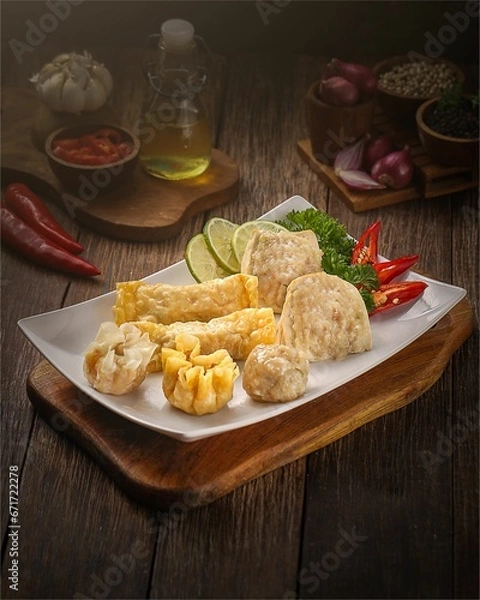 Obraz Infographic design template. Creative concept with 3 simple steps