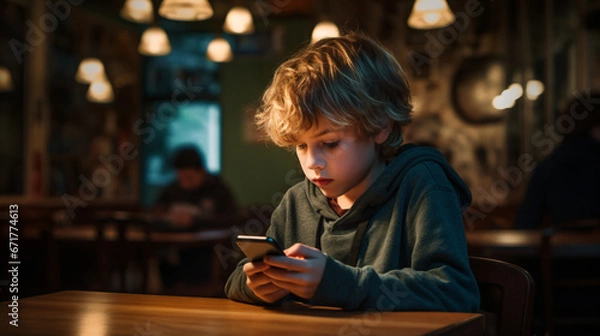 Obraz Uzależnienie od smartfona