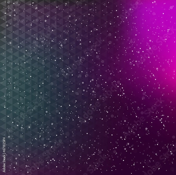 Fototapeta Abstract triangles background