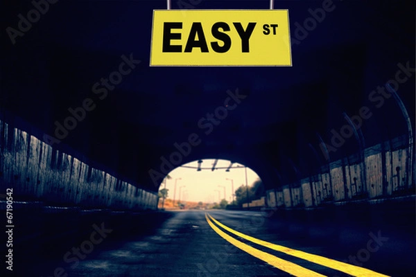 Obraz  Easy Street Concept