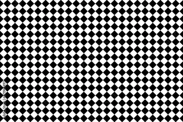 Fototapeta Abstract checkered pattern seamless background
