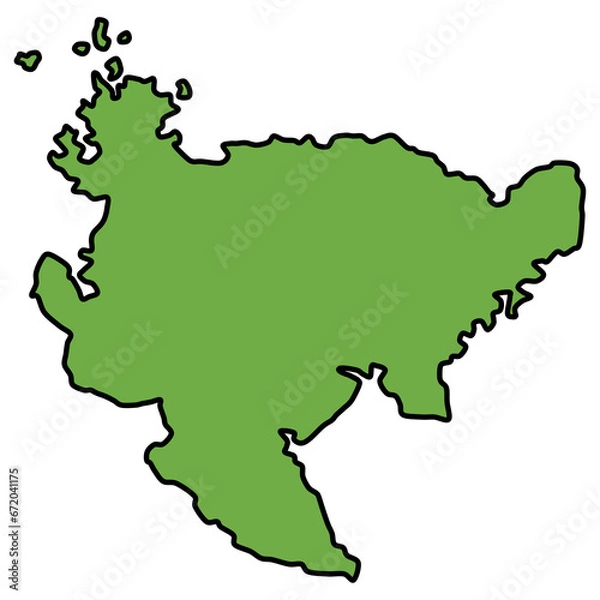 Fototapeta ラフな佐賀県