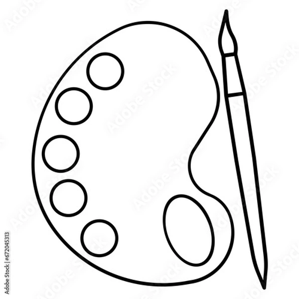 Fototapeta Education Icon Set in Line Style