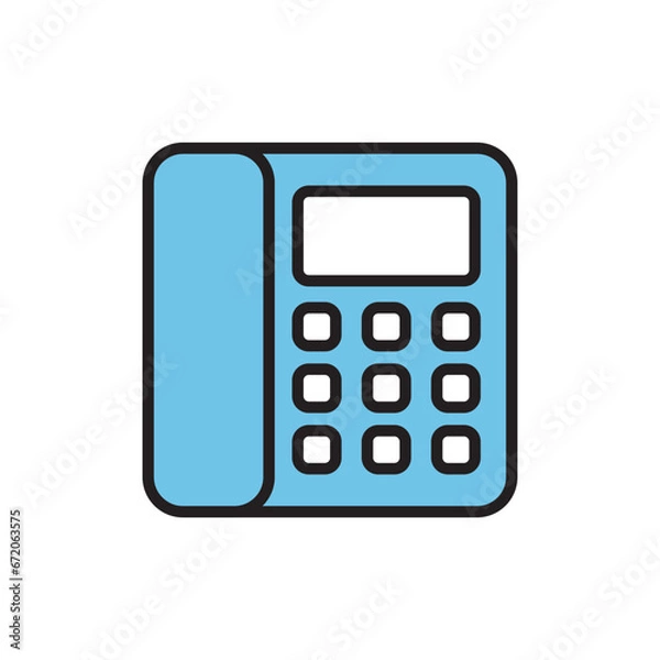 Obraz 電話　アイコン