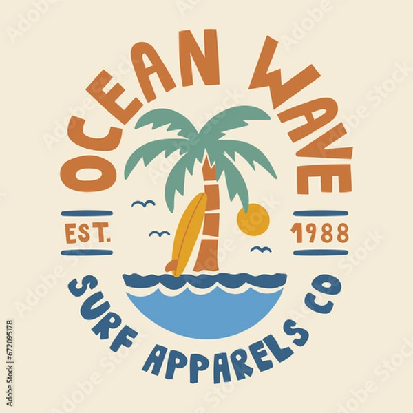 Obraz tropical island vector illustration