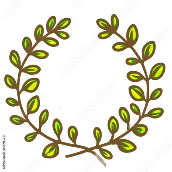 Obraz 月桂樹28p　Generative AI