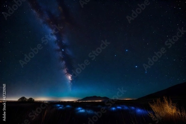 Obraz sky with stars  Generated Ai