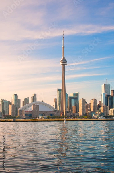Obraz CN Tower i Toronto City View