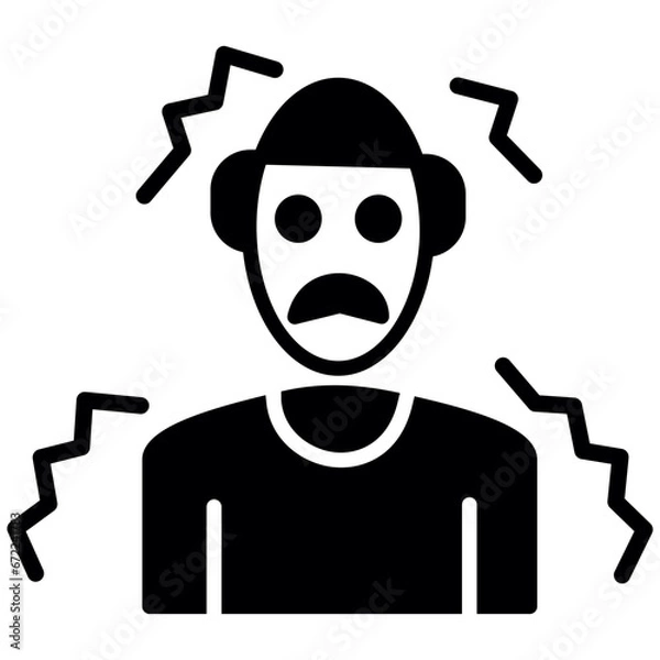 Fototapeta Shaking Icon