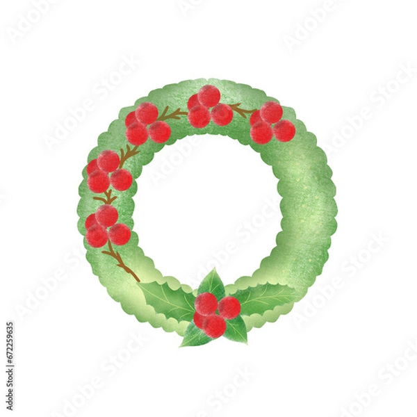 Obraz christmas wreath