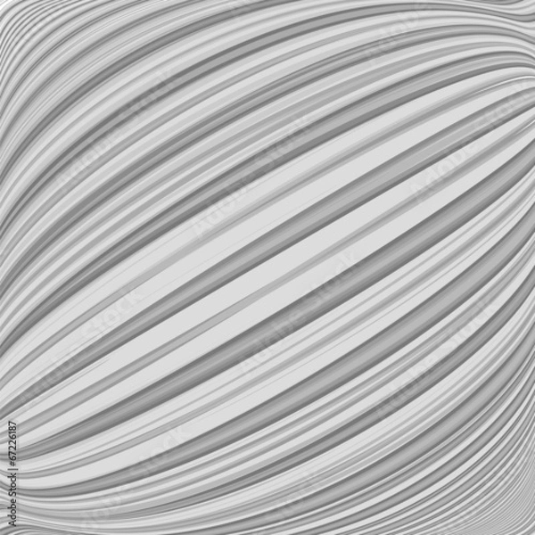 Fototapeta Design monochrome parallel diagonal warped lines background