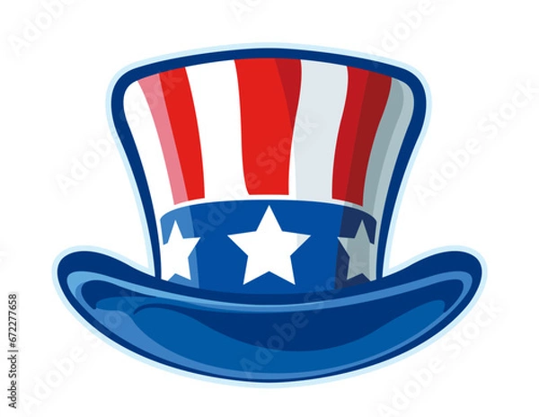Fototapeta uncle sam hat