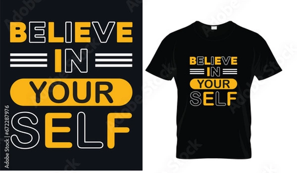 Fototapeta   minimalist typography t shirt DESIGN    
