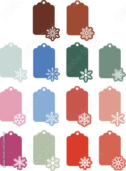 Obraz Christmas Gift Tags