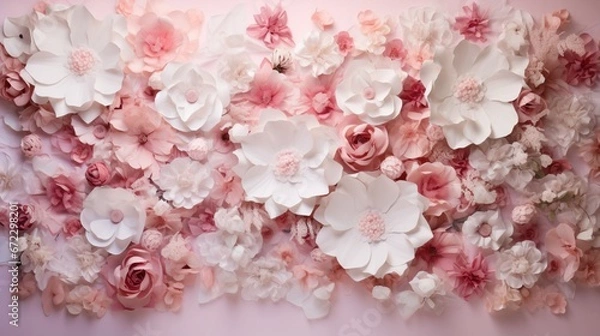 Obraz pink blossoms generated by AI