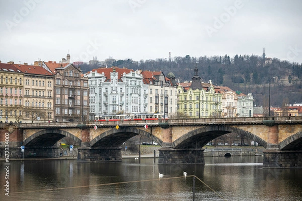 Obraz In der schönen Stadt Prag. 