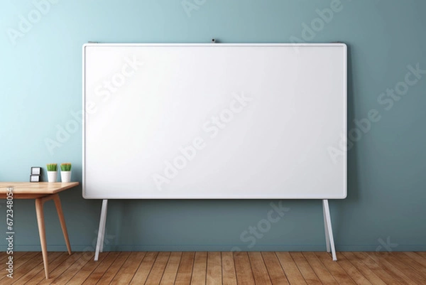 Obraz Empty whiteboard in the meeting room