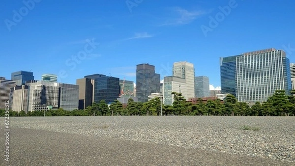 Obraz 皇居前の広場