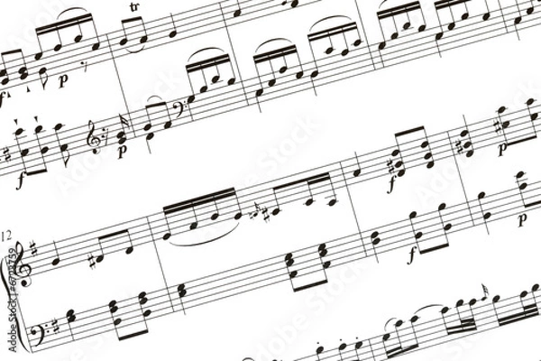 Obraz Music Sheet